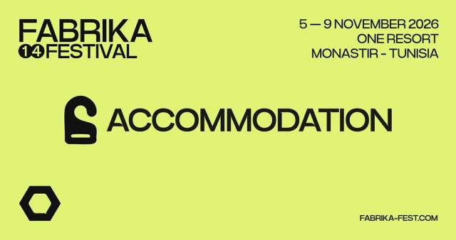 Fabrika Festival 14 Accommodation 